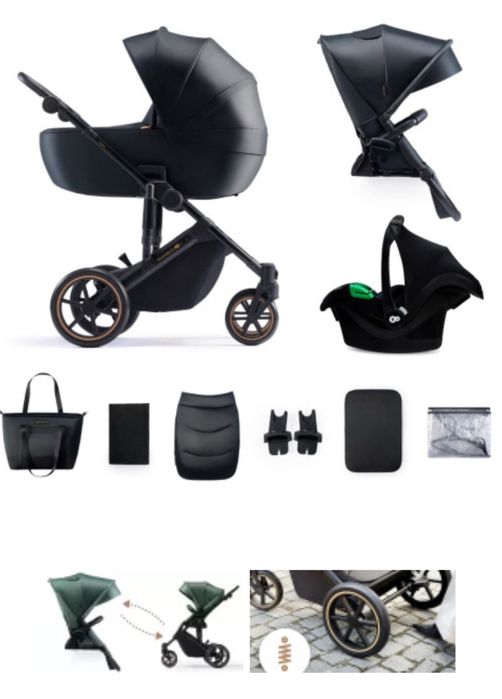 Візочок 3в1 Kinderkraft PRIME 2 Mink Pro