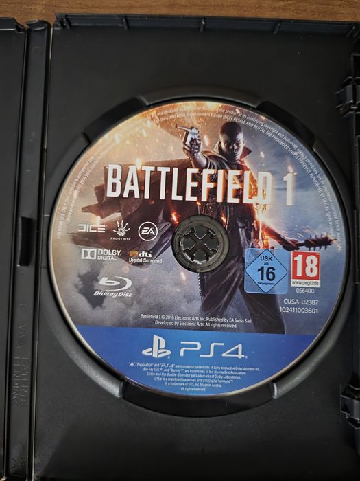 Battlefield 1 PL Playstation 4 PS4
