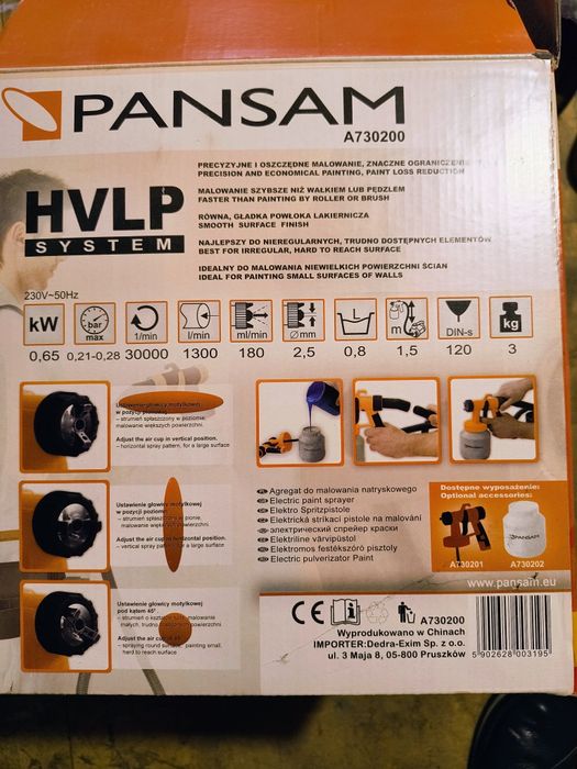 Sprzedam Agregat malarski PANSAM A730200