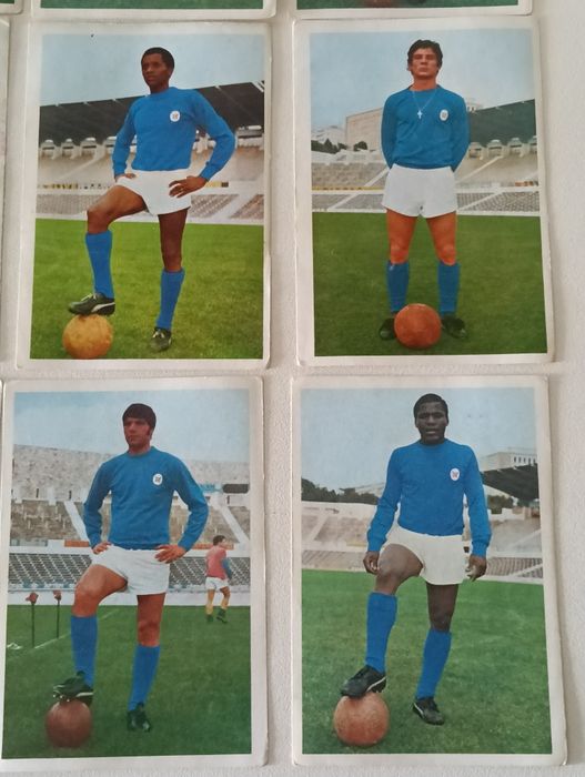 Cromos antigos  C.F. Belenenses, época 1970/71