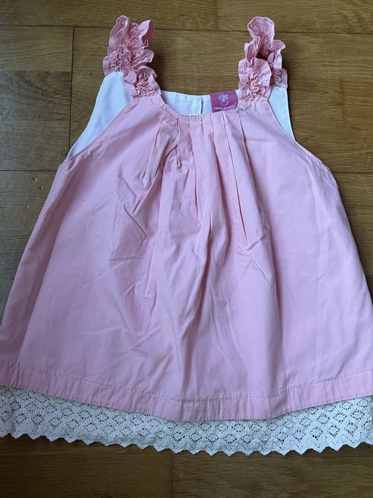 Vestido rosa 2 anos - boneca de sabão