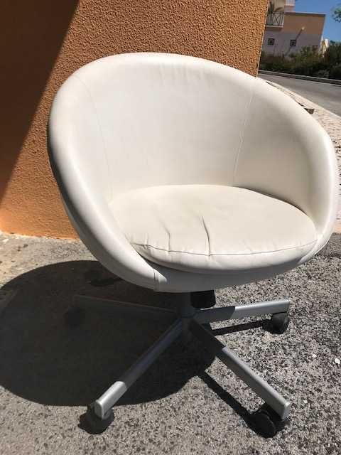 IKEA Cadeira de Escritório Branca Giratória