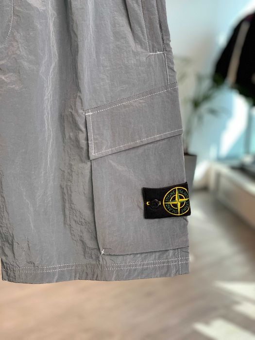 Шорти STONE ISLAND L0219 Nylon Metal ECONYL Shorts Sky Blue SI0263-SBL