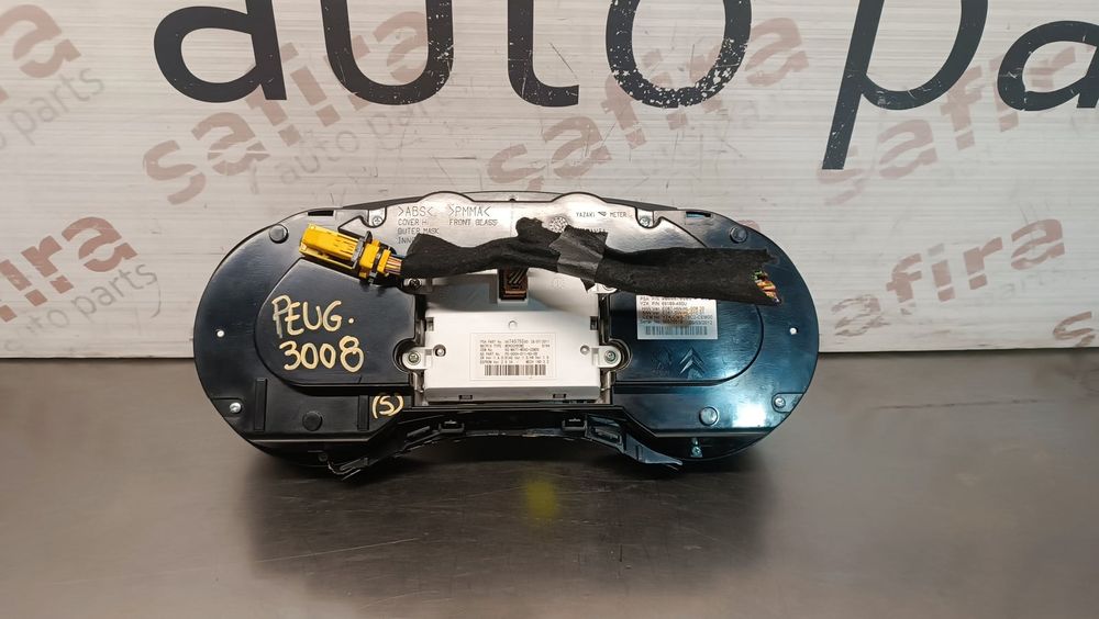 Quadrante / Painel de Instrumentos PEUGEOT 3008 I Veículo multiuso 2.0 HDi Hybrid4 (0URHCA) (147 kW / 200 cv) [02.2011 - 08.2016] 2.0 HDi Hybrid4 (0UR