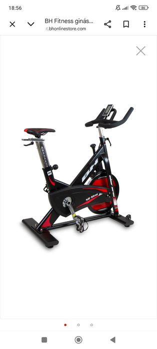 Bicicleta de Ciclismo Indoor BH Fitness SB MAG H9168 - BH FITNESS
