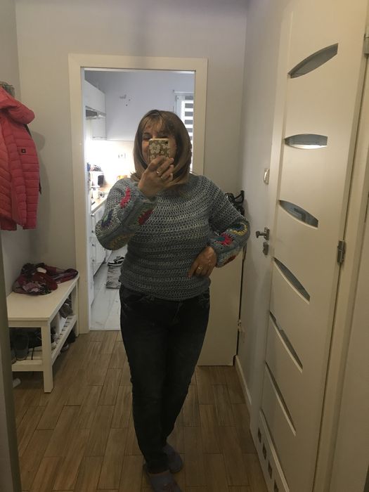 Sweter  wiosna roz Xl