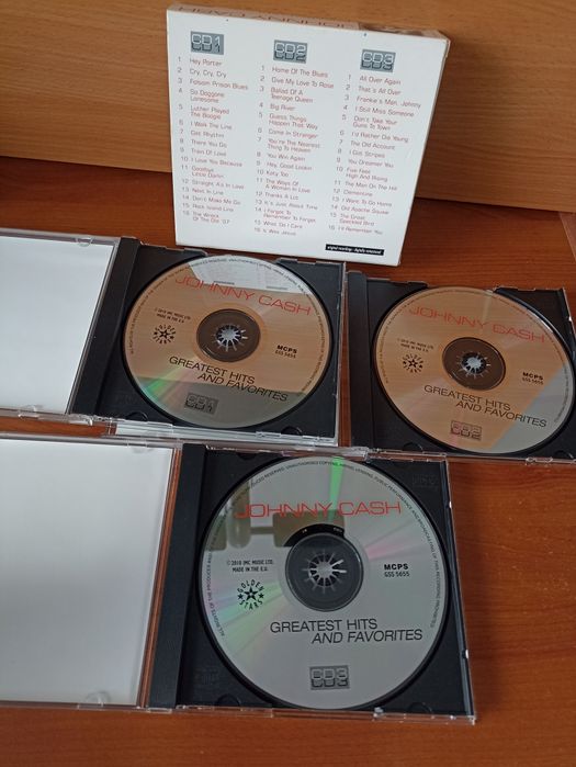 CDs Johnny Cash 4 cds