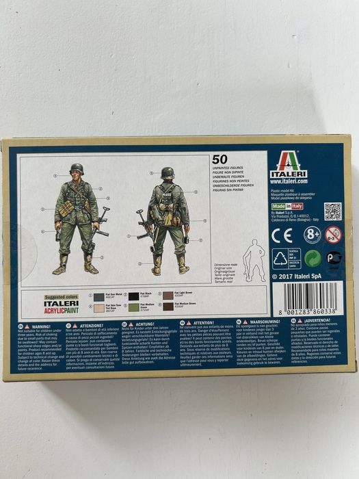 Figurki wojsko żołnierze wermacht modele Italeri 6033