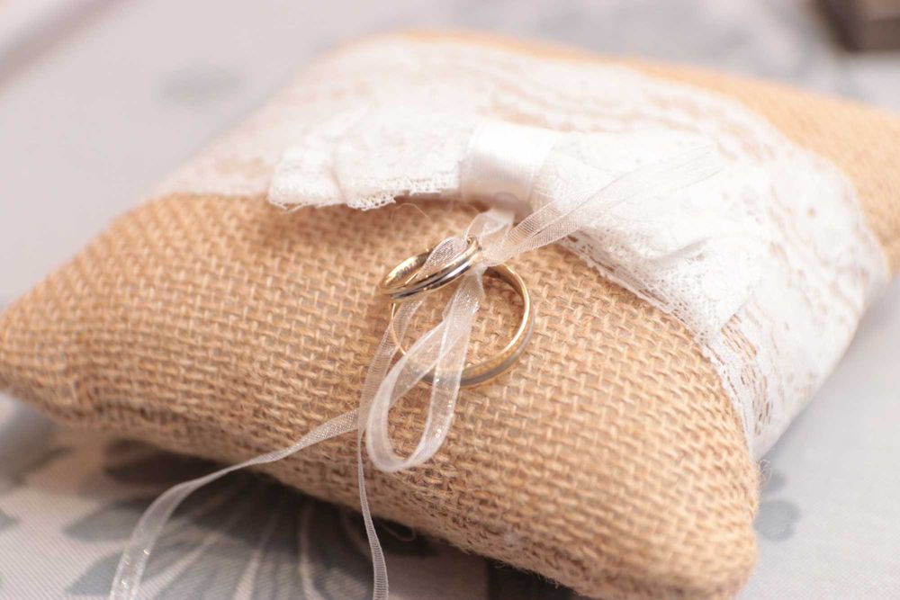 poduszka na obrączki Ślub