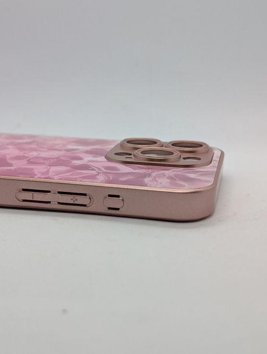 Nowe Etui case iPhone 15 PRO - różowa woda