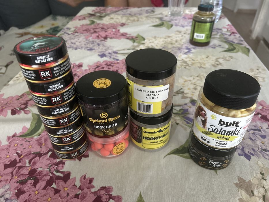 Kulki i dumbellsy haczykowe na ryby