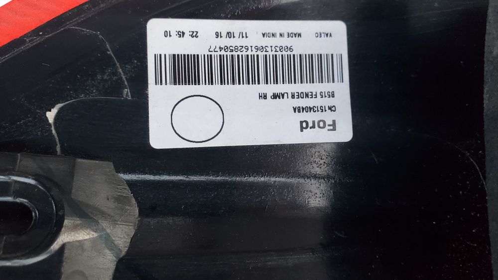 Фара, фонарь Ford Ecosport. Форд Экоспорт. Оригінал б.в.