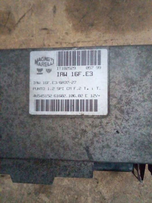 Centralina Do Motor Fiat Punto (176_)