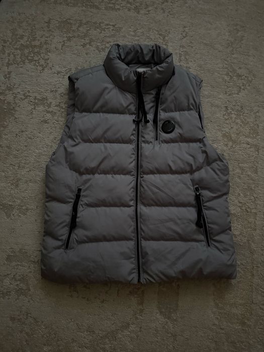 c.p.company grey waistcoat