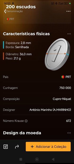 Moeda de 200 escudos