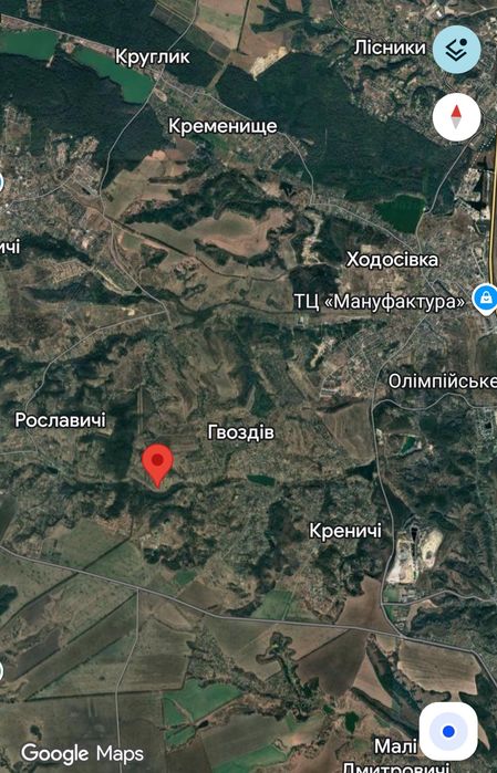 Земельна ділянка 10 соток біля лісу озера та річки, Київ 15 км