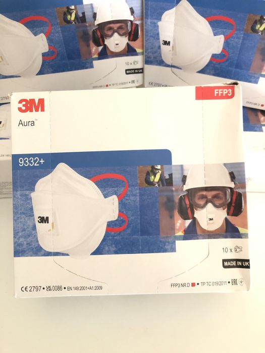 3M Aura Máscara  9332+ FFP3