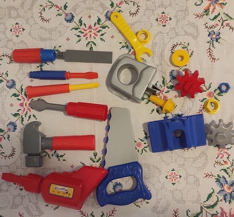 Conjunto de ferramentas para crianças