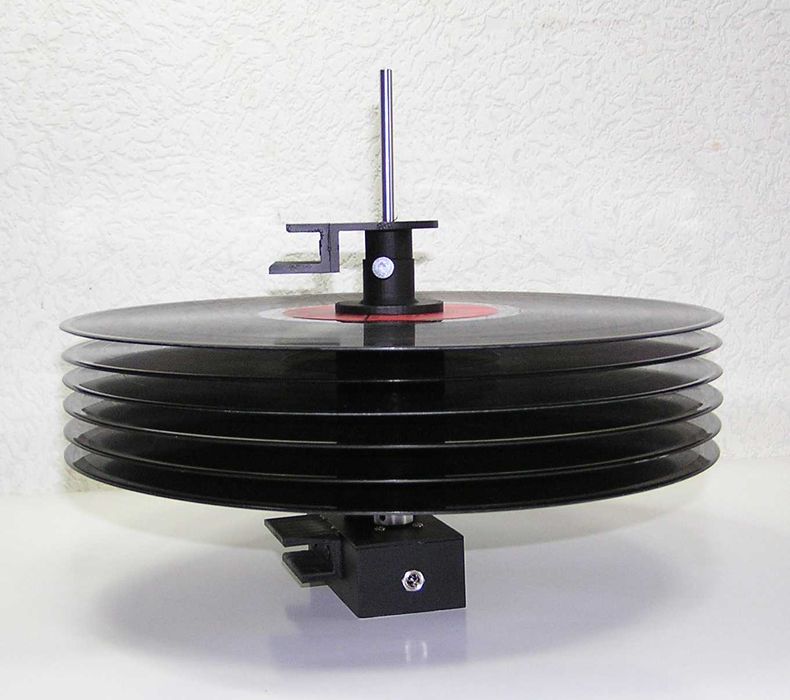 Пристрій приставка для миття вінілових платівок зажим приставка  винил