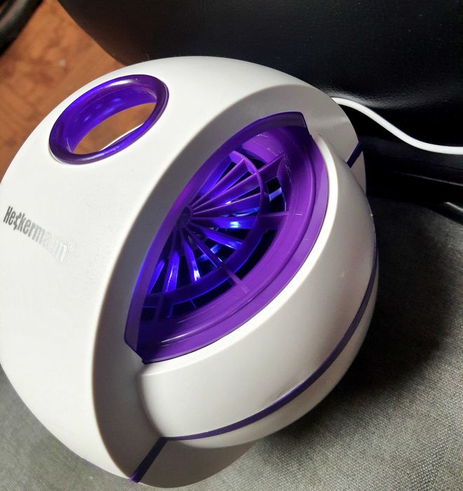 Lampa Owadobójcza na Owady Usb 360°