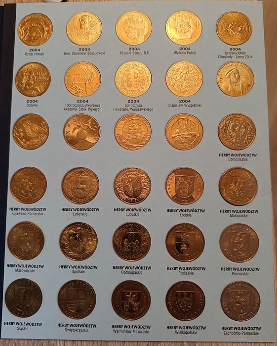 Zestaw monet 2 zł GN - 89 sztuk.