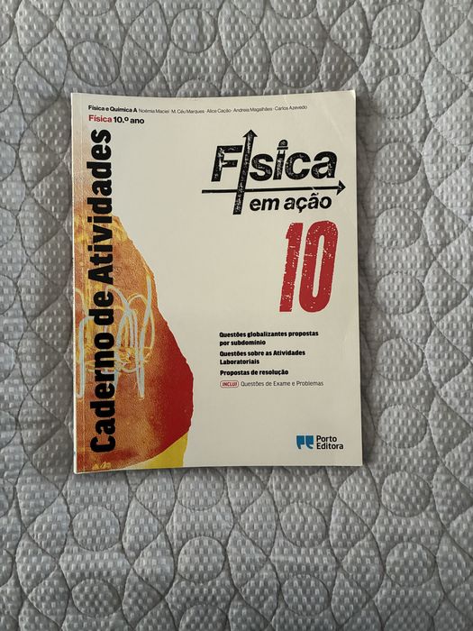 Livros FQ 10 ano: Fisíca em Ação e 10Q