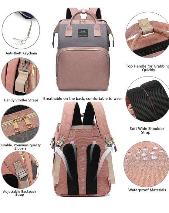 Mochila de maternidade com cama NOVA