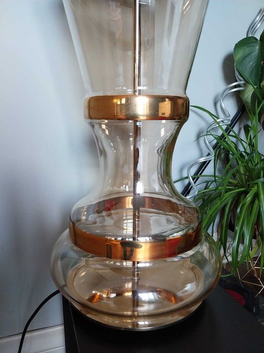 Lampy stojące 2 pokojowe glamour Roma gold