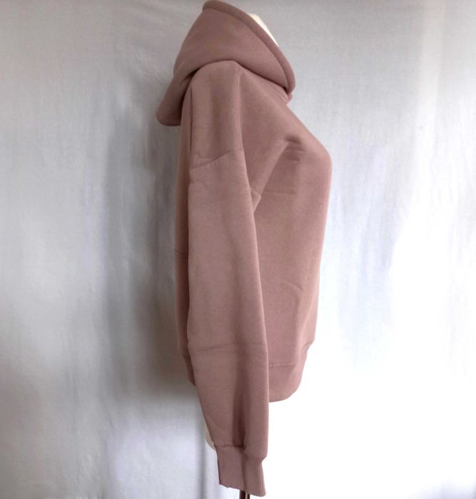 Bluza brąz Damska r. 38/40 KAPTUR Bawełna stan bdb-