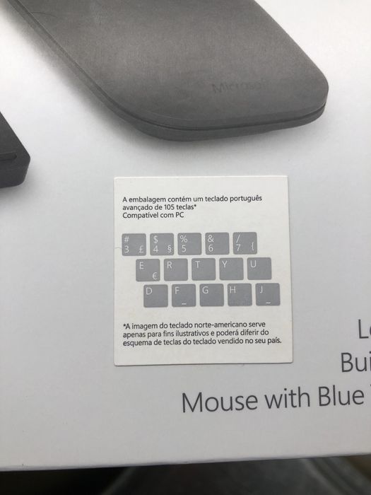 Teclado e Rato Microsoft Designer Bluetooth Português - 7N9-00014