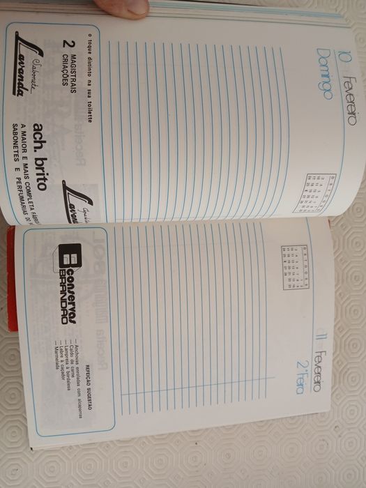 Agenda do Pão de Açúcar de 1974