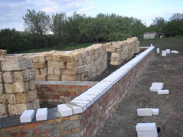 Бетонные работы,стяжки Армопояс кровля кладка кирпича газобетона