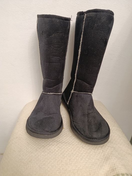 Śniegowce ze sztucznego kożucha