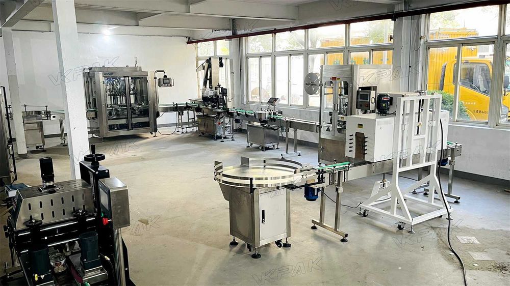 Linha de enchimento para líquidos/viscosos, linha de engarrafamento