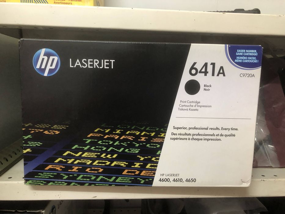 Toner HP 641A Preto C9720A original