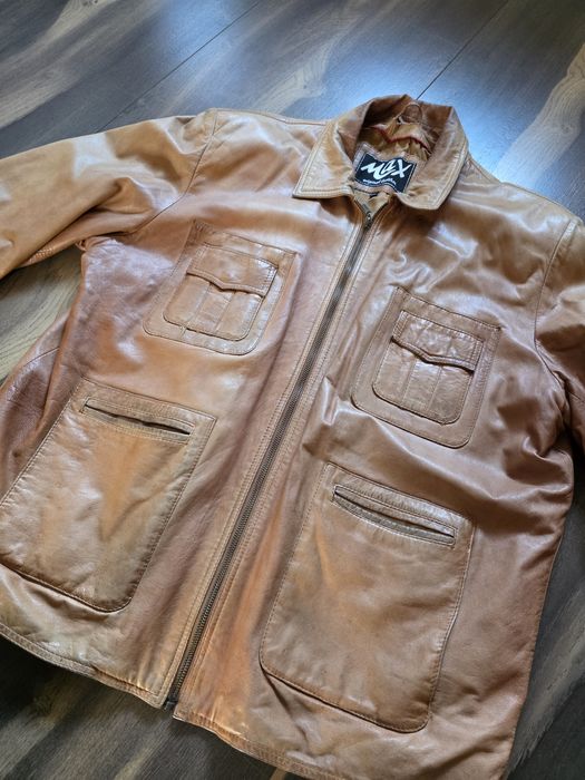 Kurtka skórzana męska 3XL