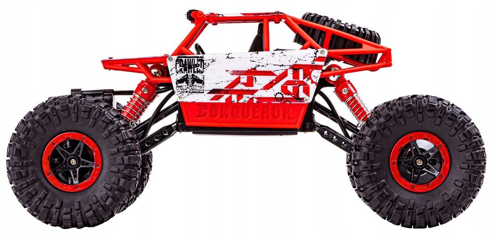 SAMOCHÓD terenowy RC 2.4GHz 1:18 czerwony zdalnie sterowany