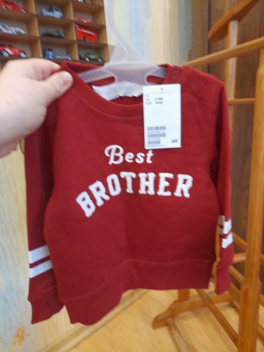 Світшот на флісі 74/80 H&M