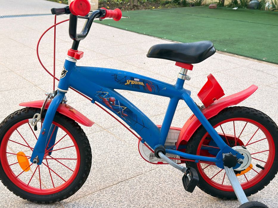 Bicicleta Homem Aranha