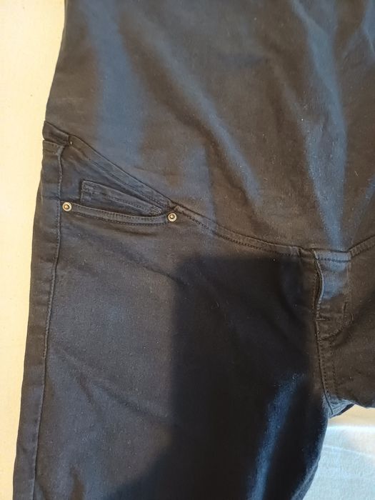 Czarne spodnie ciążowe H&M r. 40/42