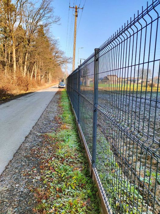Ogrodzenie panelowe ø 4,0mm, H-153 cm + podmurówka 25cm