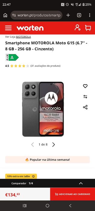 Motorola motog15
