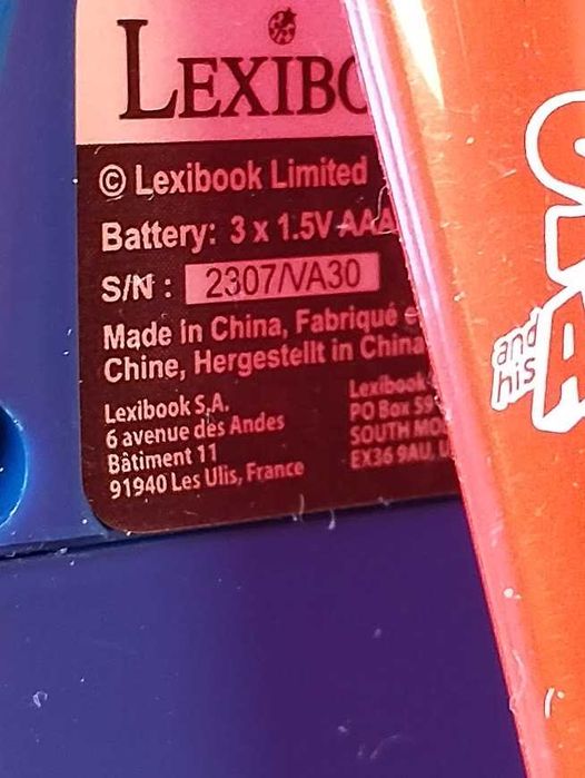 Lexibook Krótkofalówki walkie talkie z zasięgiem 200 metrów Spidey