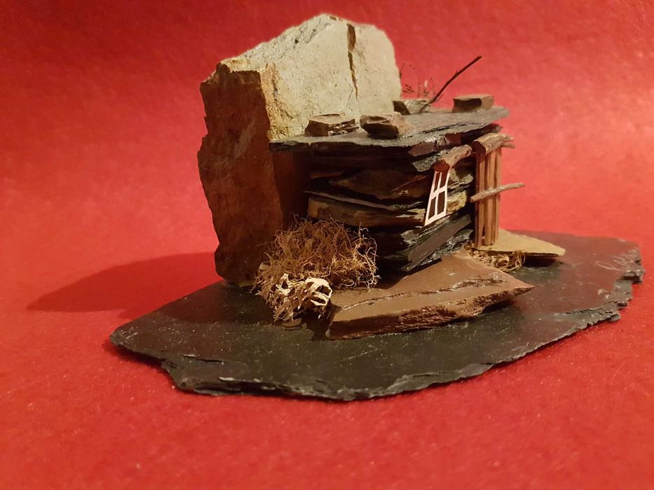 Miniatura Casas em Xisto ( Piodão )  Lote 2 unidades