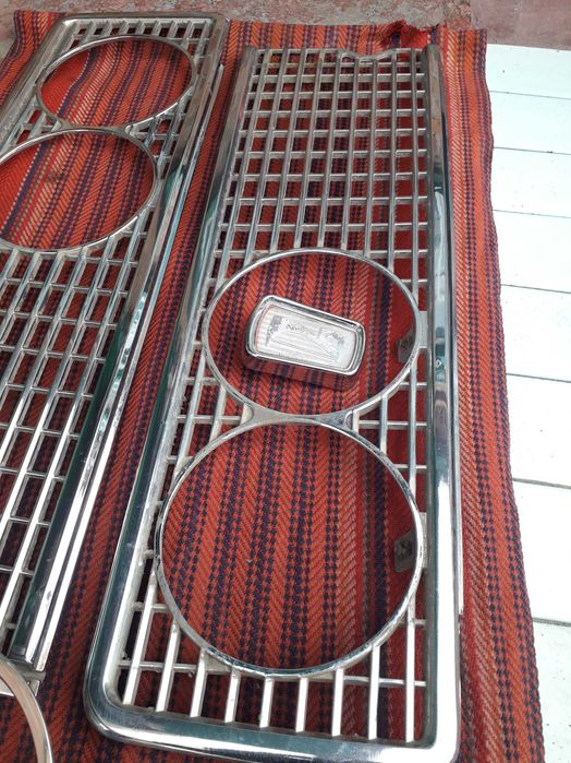 Решітка/решетка радіатора метал СССР хром на Ваз 2103-06