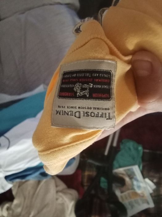 Sweat amarela Tiffosi s