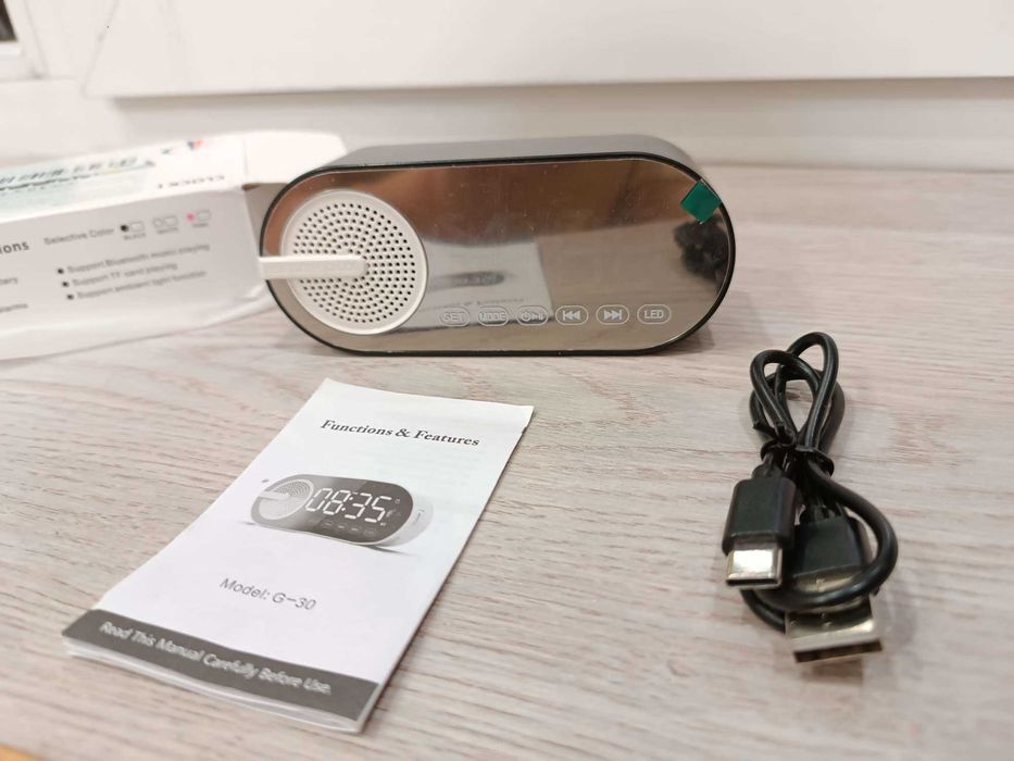 Портативна Bluetooth колонка + FM-приймач AUX TF MP3  2 вида НОВІ