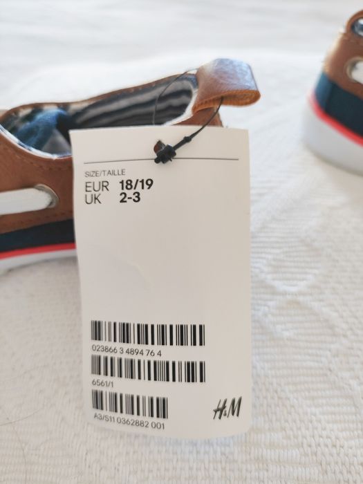 Buty dziecięce H&M trampki tenisówki rozmiar 18/19