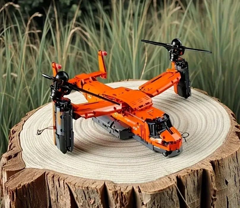 Конструктор большой вертолёт самолёт 1747 деталей Lego Toylinx
