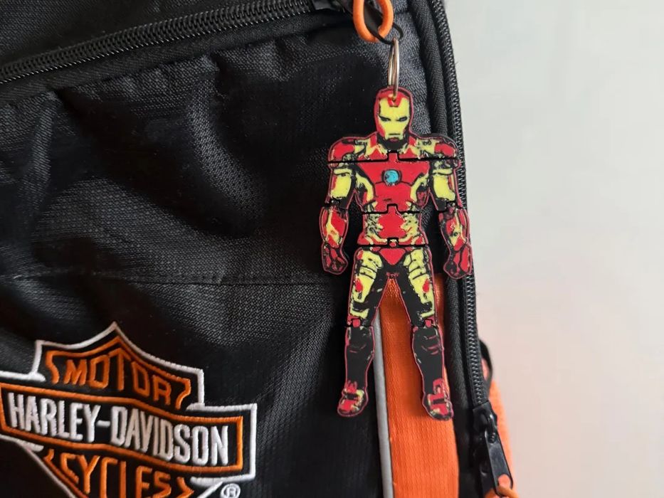 Figura Flexível do Homem de Ferro